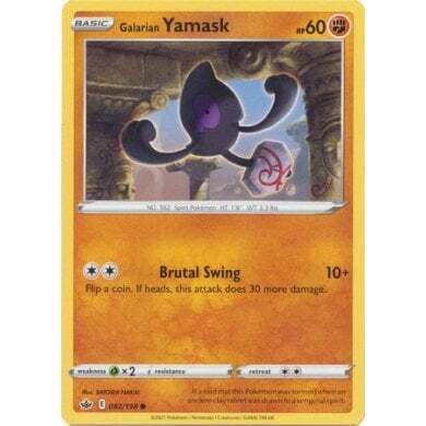 SWSH Chilling Reign 082-198 Galarian Yamask