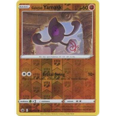 SWSH Chilling Reign 082-198 Galarian Yamask Reverse