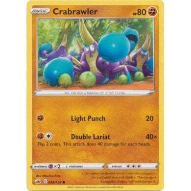 SWSH Chilling Reign 084-198 Crabrawler