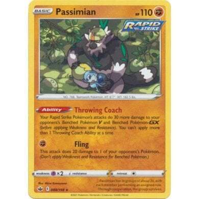 SWSH Chilling Reign 088-198 Passimian