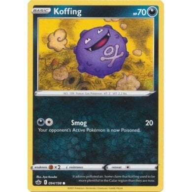 SWSH Chilling Reign 094-198 Koffing