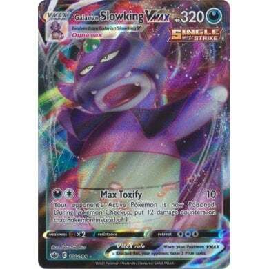 SWSH Chilling Reign 100-198 Galarian Slowking VMAX