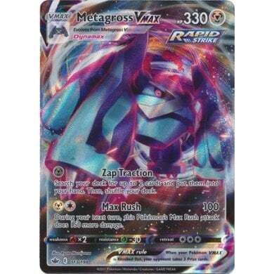 SWSH Chilling Reign 113-198 Metagross VMAX