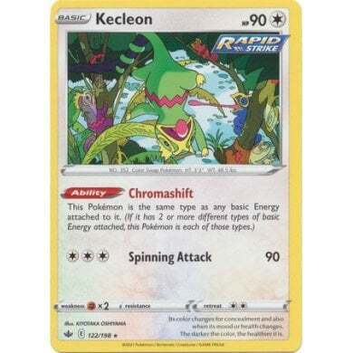 SWSH Chilling Reign 122-198 Kecleon
