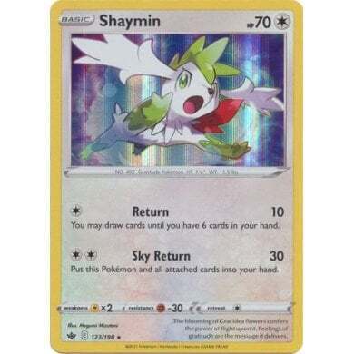 SWSH Chilling Reign 123-198 Shaymin