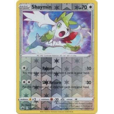 SWSH Chilling Reign 123-198 Shaymin Reverse