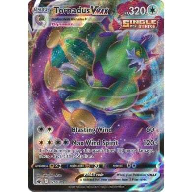 SWSH Chilling Reign 125-198 Tornadus VMAX