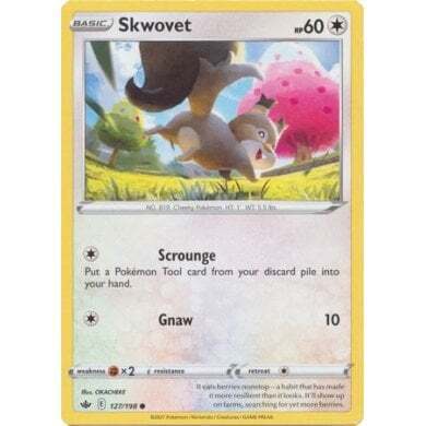 SWSH Chilling Reign 127-198 Skwovet