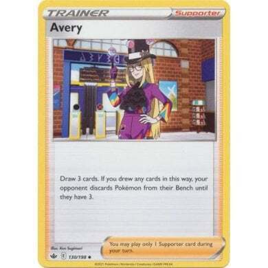 SWSH Chilling Reign 130-198 Avery