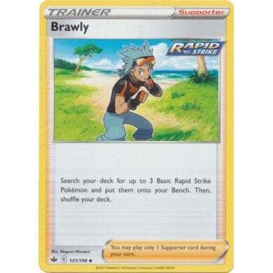 SWSH Chilling Reign 131-198 Brawly