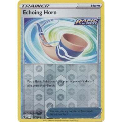 SWSH Chilling Reign 136-198 Echoing Horn Reverse