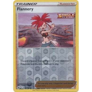 SWSH Chilling Reign 139-198 Flannery Reverse