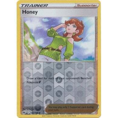 SWSH Chilling Reign 142-198 Honey Reverse