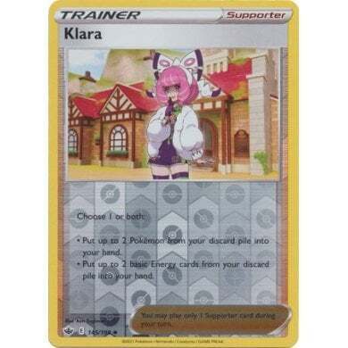 SWSH Chilling Reign 145-198 Klara Reverse