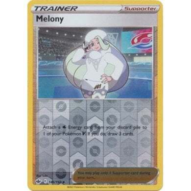 SWSH Chilling Reign 146-198 Melony Reverse