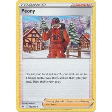 SWSH Chilling Reign 150 Peony