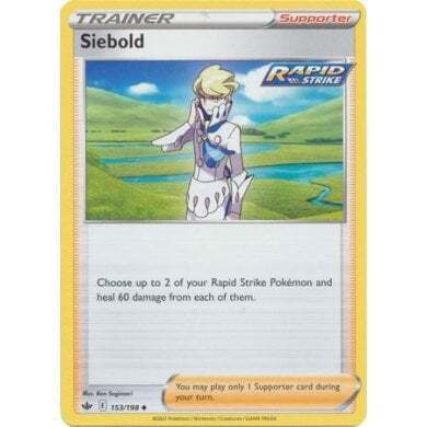 SWSH Chilling Reign 153-198 Siebold