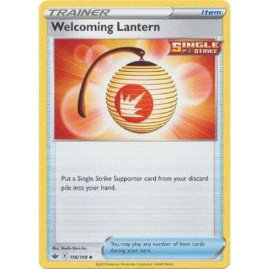 SWSH Chilling Reign 156-198 Welcoming Lantern