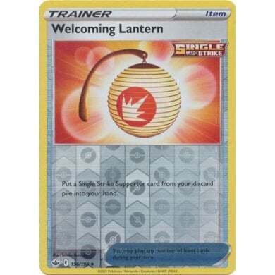SWSH Chilling Reign 156-198 Welcoming Lantern Reverse