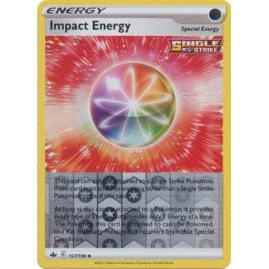 SWSH Chilling Reign 157-198 Impact Energy Reverse