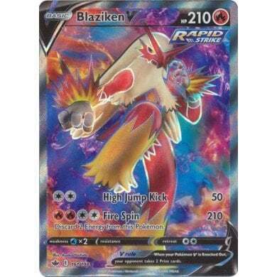 SWSH Chilling Reign 161-198 Blaziken V