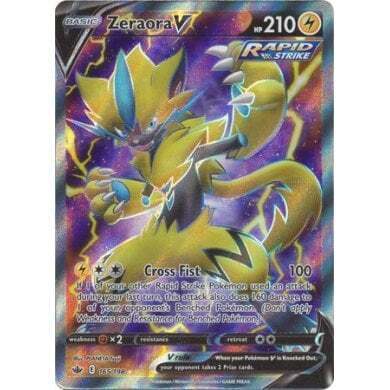 SWSH Chilling Reign 165-198 Zeraora V