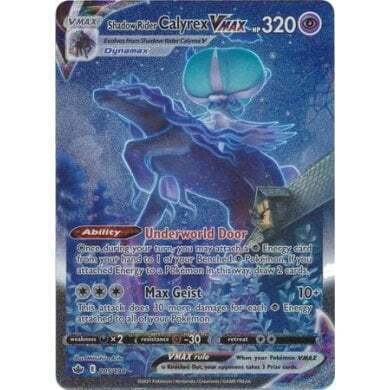 SWSH Chilling Reign 205-198 Shadow Rider Calyrex VMAX
