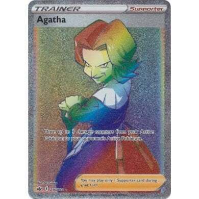 SWSH Chilling Reign 210-198 Agatha