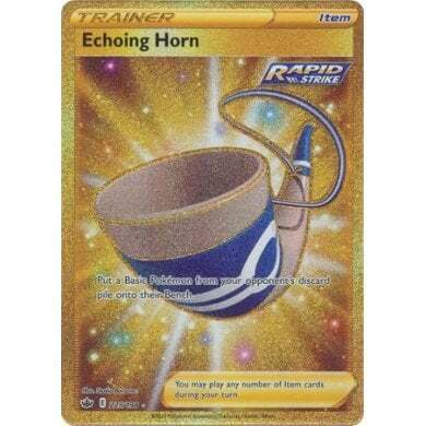 SWSH Chilling Reign 225-198 Echoing Horn