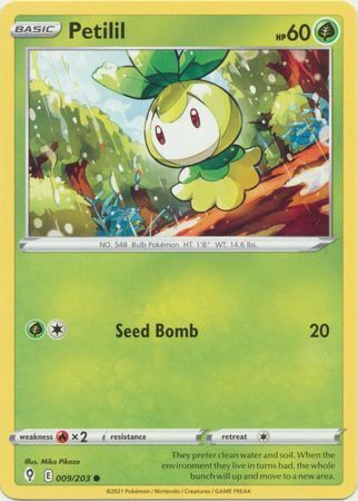 SWSH Evolving Skies 009/203 Petilil