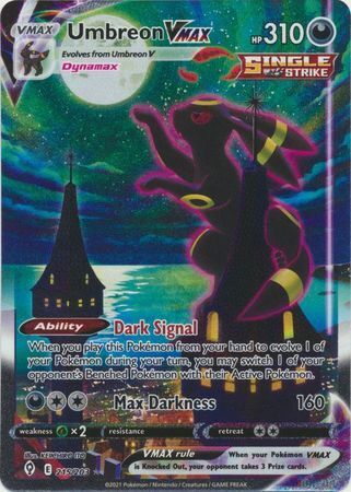 SWSH Evolving Skies 215/203 Umbreon VMAX