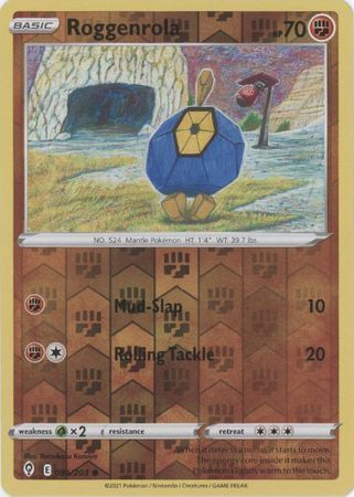 SWSH Evolving Skies 086/203 Roggenrola Reverse