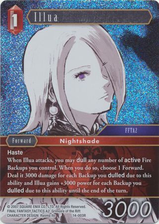 Final Fantasy Opus XIV 14-003 Illua Foil