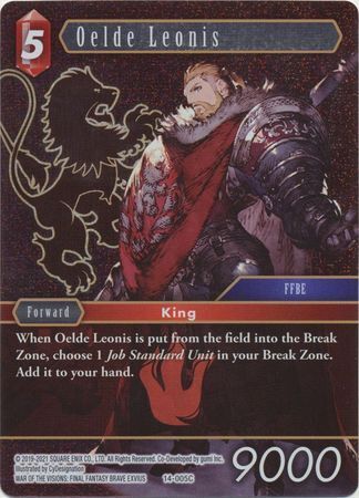 Final Fantasy Opus XIV 14-005 Oelde Leonis Foil