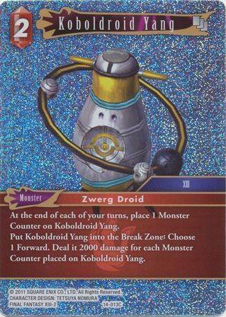 Final Fantasy Opus XIV 14-013 Koboldroid Yang Foil