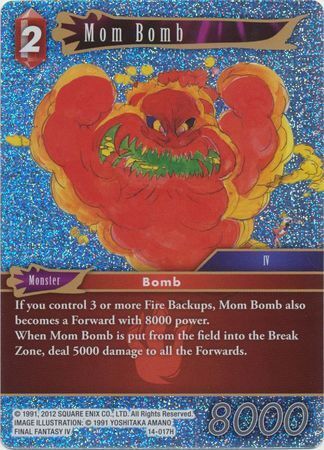 Final Fantasy Opus XIV 14-017 Mom Bomb Foil