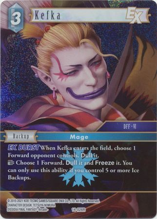 Final Fantasy Opus XIV 14-026 Kefka Foil