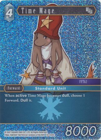 Final Fantasy Opus XIV 14-034 Time Mage Foil