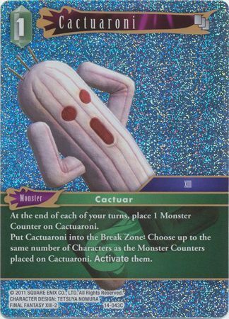 Final Fantasy Opus XIV 14-043 Cactuaroni Foil