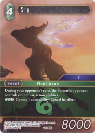 Final Fantasy Opus XIV 14-045 Sin