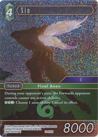 Final Fantasy Opus XIV 14-045 Sin Foil