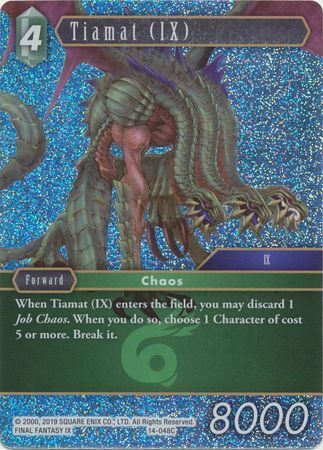 Final Fantasy Opus XIV 14-048 Tiamat (IX) Foil