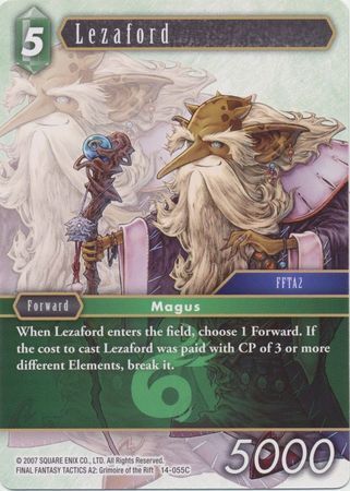 Final Fantasy Opus XIV 14-055 Lezaford