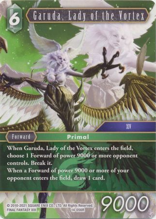Final Fantasy Opus XIV 14-056 Garuda, Lady of the Vortex