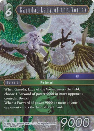 Final Fantasy Opus XIV 14-056 Garuda, Lady of the Vortex Foil