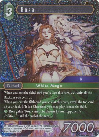 Final Fantasy Opus XIV 14-057 Rosa Foil