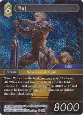 Final Fantasy Opus XIV 14-059 Wol Foil