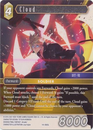 Final Fantasy Opus XIV 14-065 Cloud