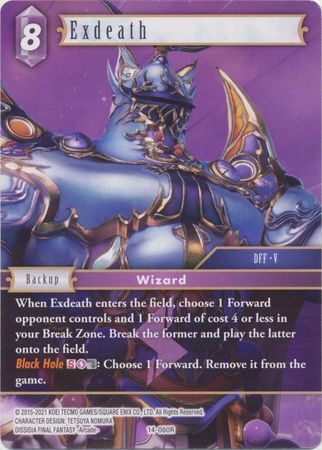 Final Fantasy Opus XIV 14-080 Exdeath