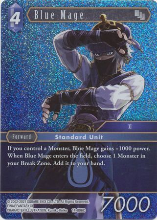 Final Fantasy Opus XIV 14-096 Blue Mage Foil